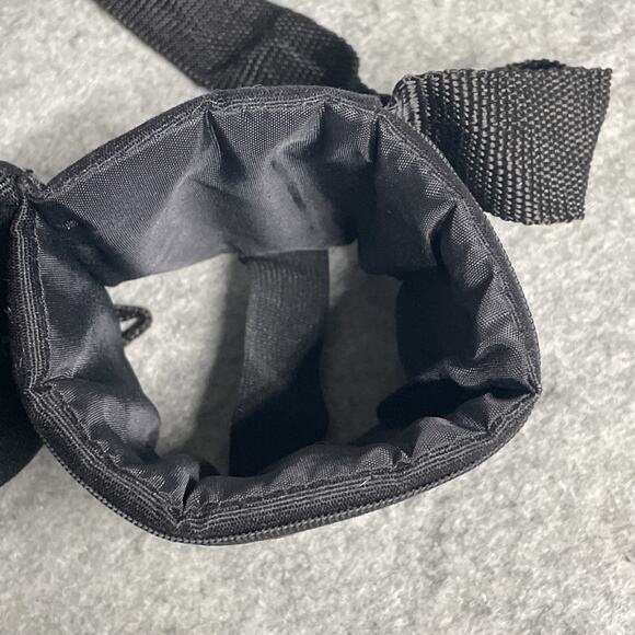 Vtg Trailmaker Fanny Pack Hip Bag Black w/Water Bottle Holder 90s Aztec Gorpcore - Picture 6 of 6